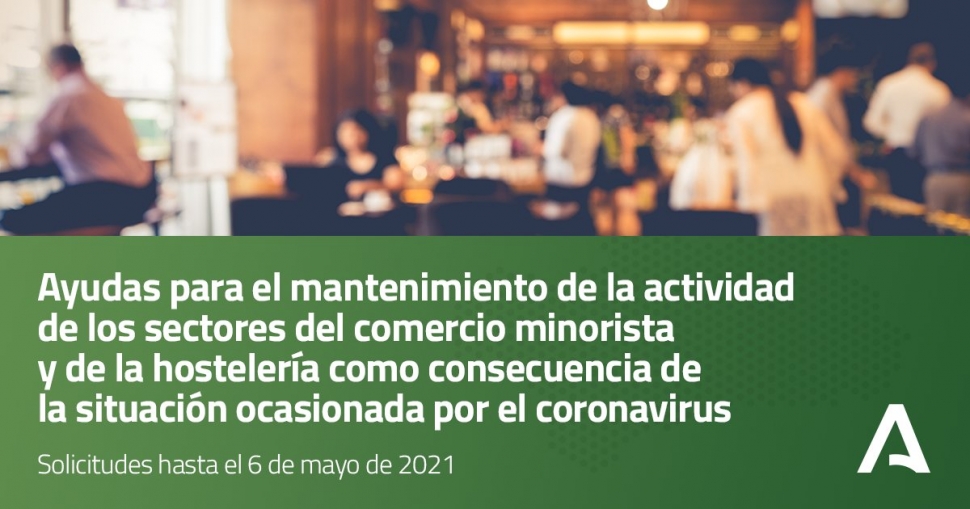 CONVOCATORIA DE SUBVENCÓN DESTINADA AL COMERCIO MINORISTA, HOSTELERÍA Y AGENCIAS DE VIAJES.