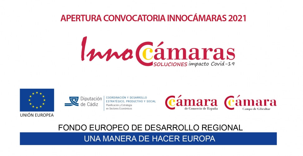 CONVOCATORIA PROGRAMA INNOCÁMARAS 2021 - CÁMARA ALMERÍA.